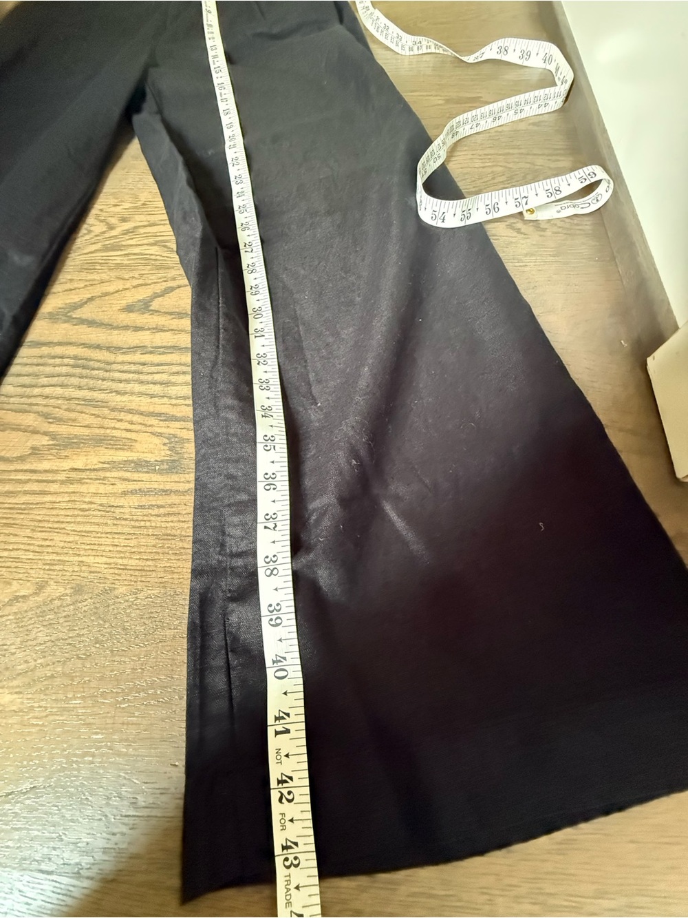 Like new Gap 365 High Rise Linen Blend Trousers in Black, size 4. - Picture 12 of 12